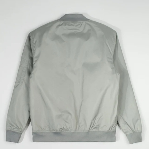 Reason Men's Silver Bomber Jacket - Picture 2 of 2